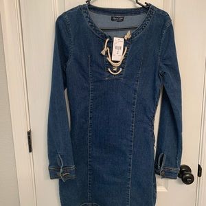 Blue jean dress